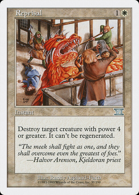 Reprisal card art