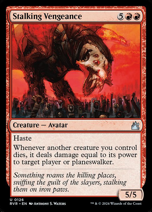 Stalking Vengeance card art