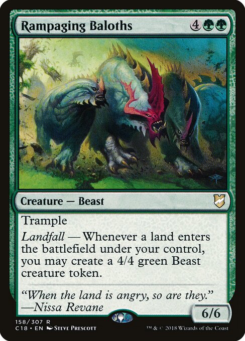 Rampaging Baloths card art