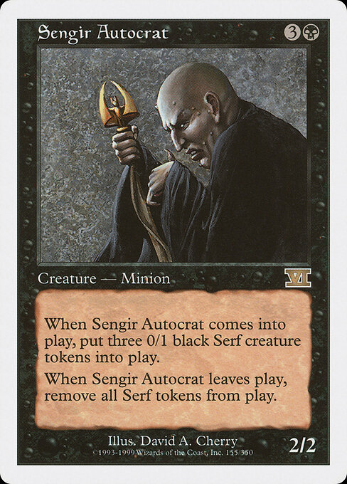 Sengir Autocrat card art