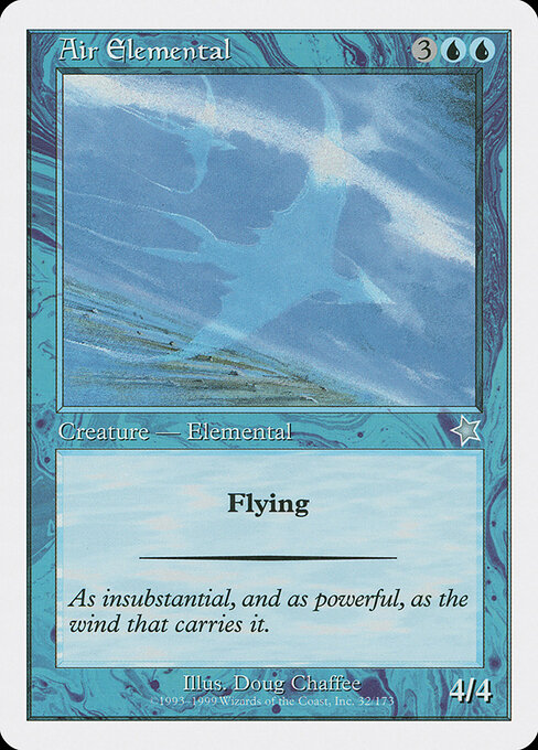 Air Elemental card art
