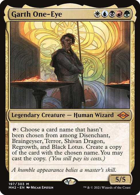 Garth One-Eye card art
