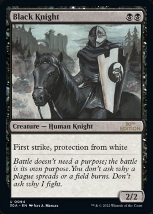 Black Knight card art