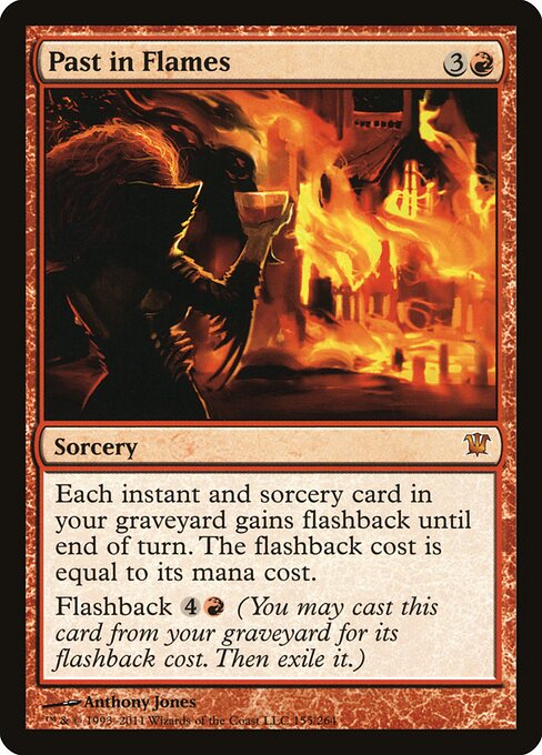 Past in Flames card art