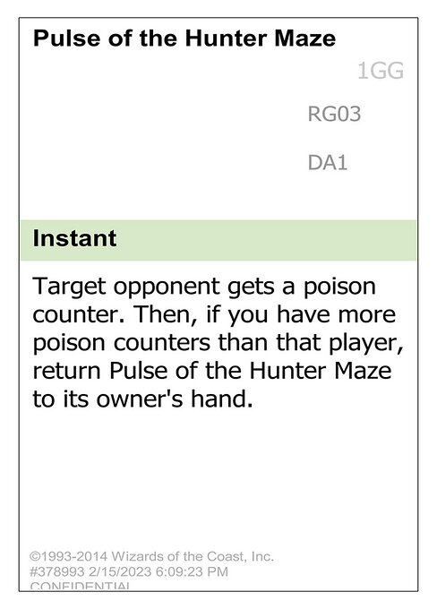 Pulse of the Hunter Maze card art