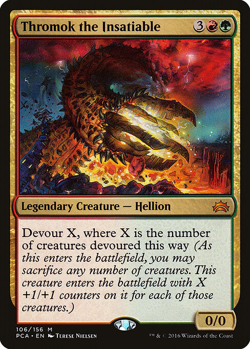 Thromok the Insatiable card art