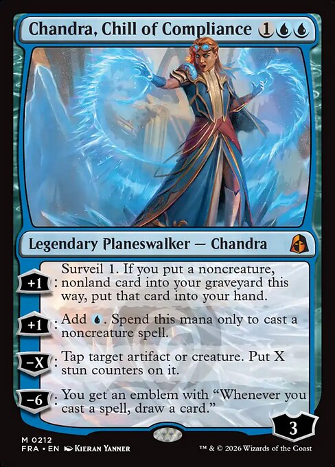 Chandra, Chill of Compliance card art