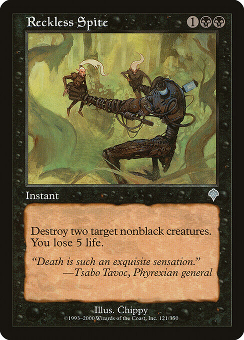 Reckless Spite card art
