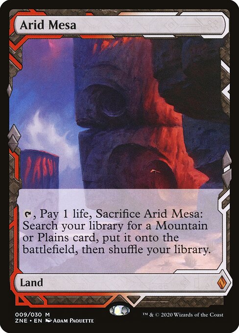 Arid Mesa card art