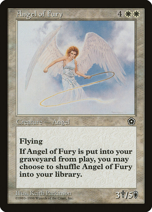 Angel of Fury card art