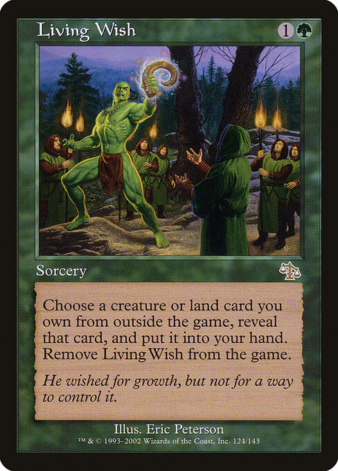 Living Wish card art