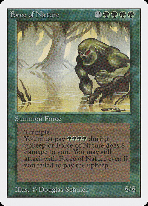 Force of Nature card art