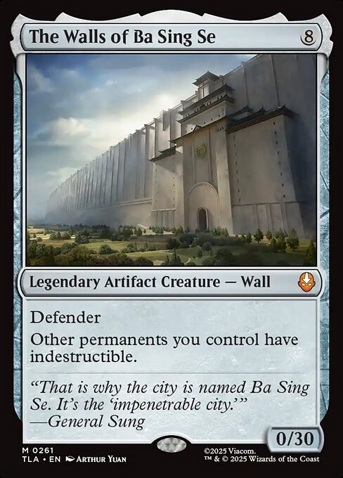 The Walls of Ba Sing Se card art