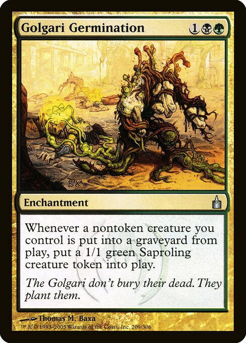 Golgari Germination card art