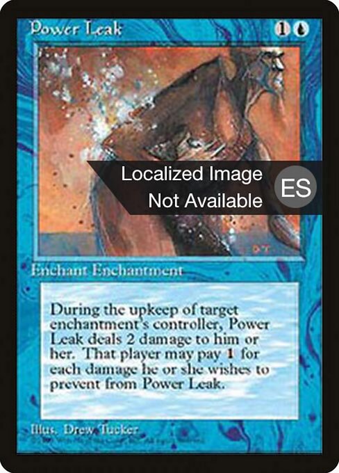 Power Leak card art