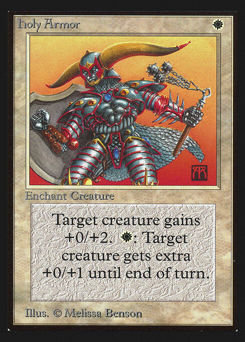 Holy Armor card art