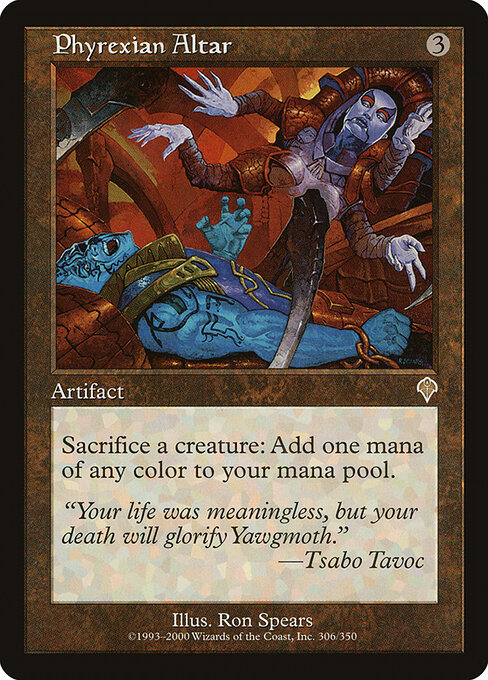 Phyrexian Altar card art