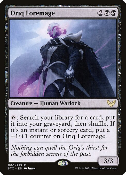 Oriq Loremage card art