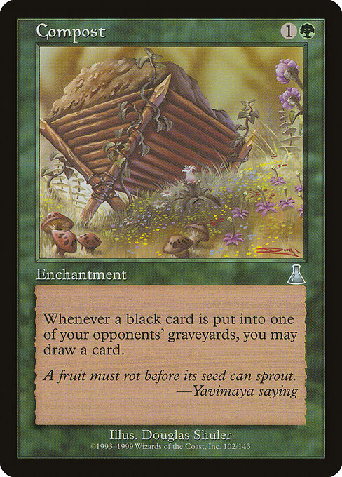 Compost card art