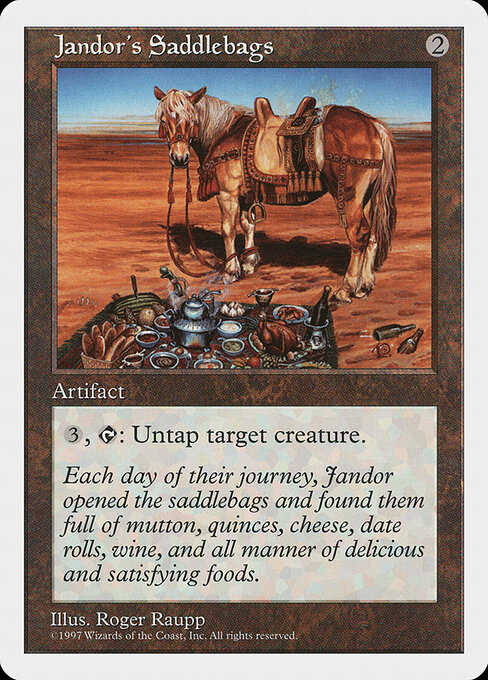 Jandor's Saddlebags card art