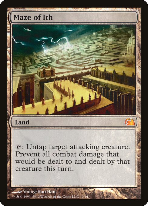 Maze of Ith card art