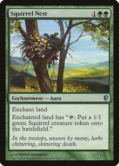 Squirrel Nest card art
