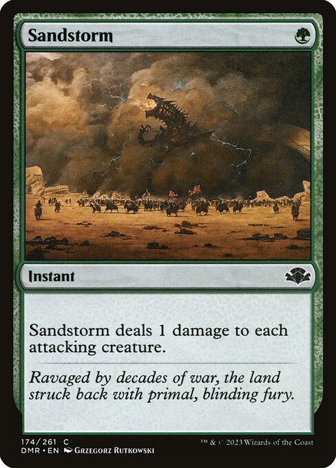 Sandstorm card art