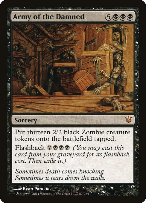 Army of the Damned card art