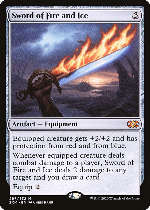 Sword of Fire and Ice card art