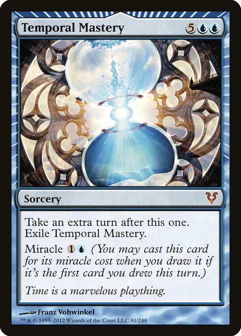 Temporal Mastery card art