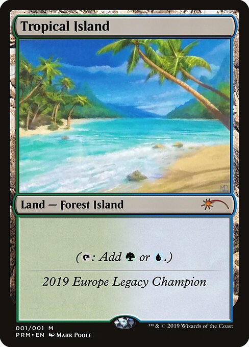 Tropical Island (CE) card art