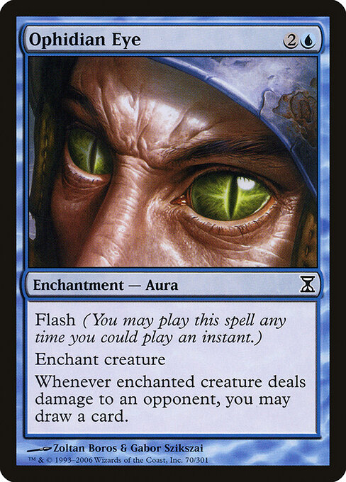 Ophidian Eye card art