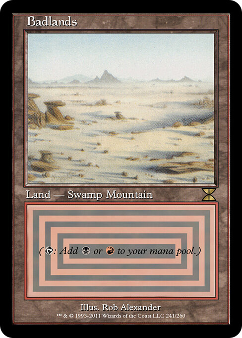 Badlands card art
