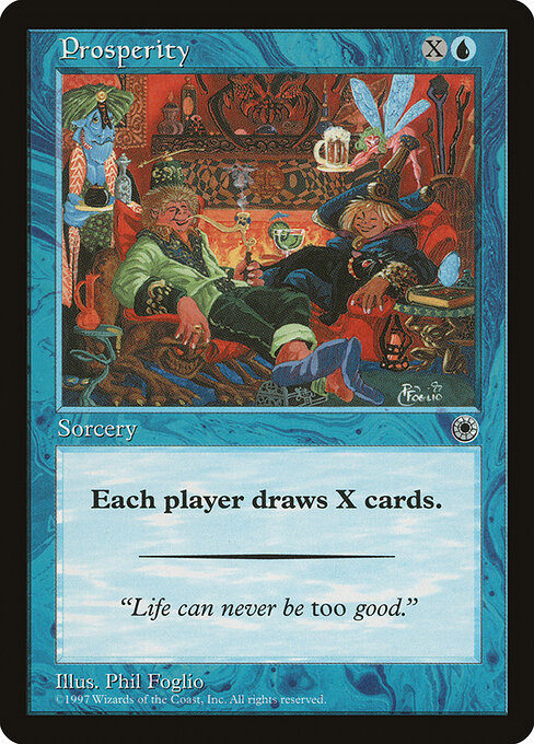 Prosperity card art