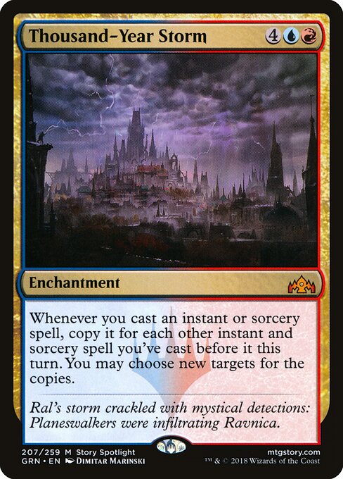 Thousand-Year Storm card art