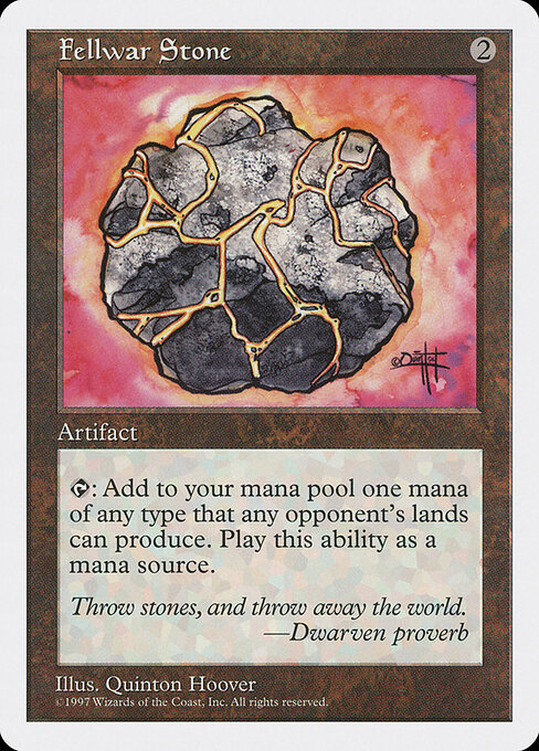 Fellwar Stone card art