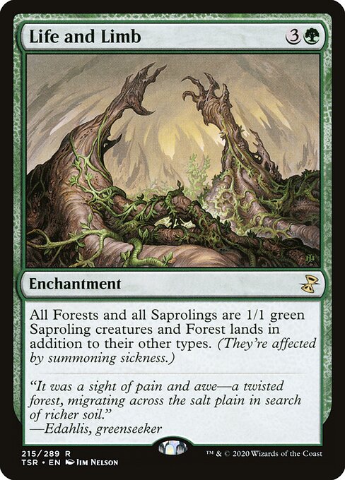 Life and Limb card art
