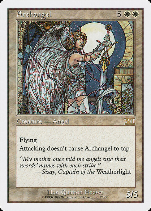 Archangel card art