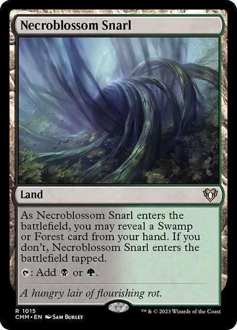 Necroblossom Snarl card art