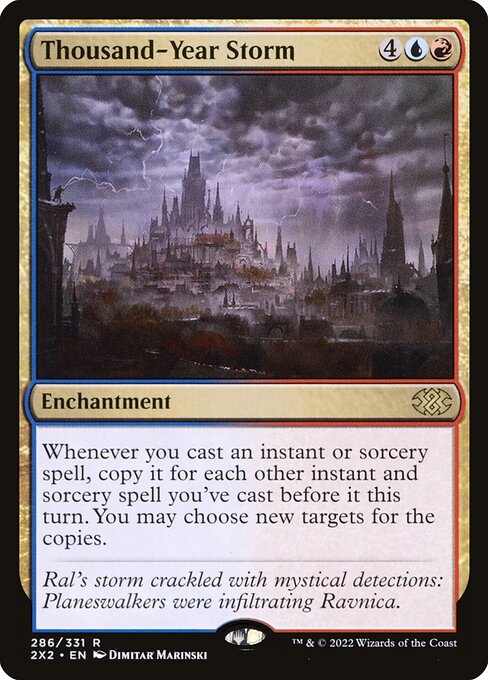 Thousand-Year Storm card art
