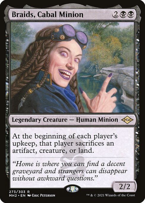 Braids, Cabal Minion card art