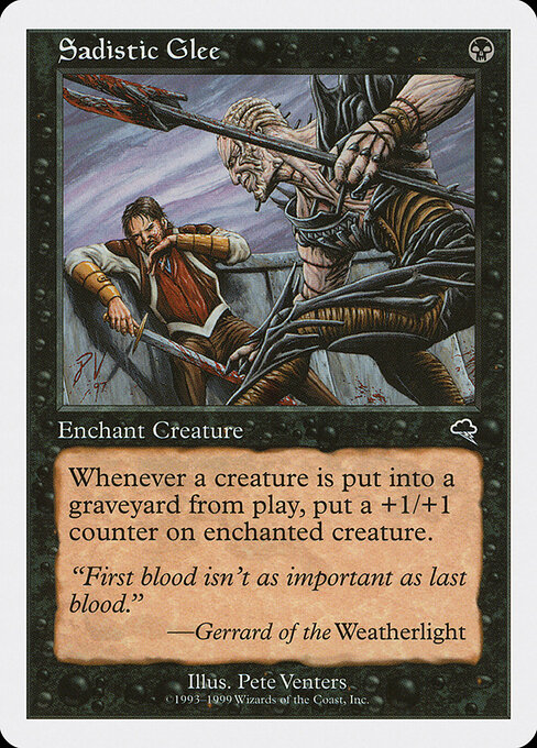 Sadistic Glee card art