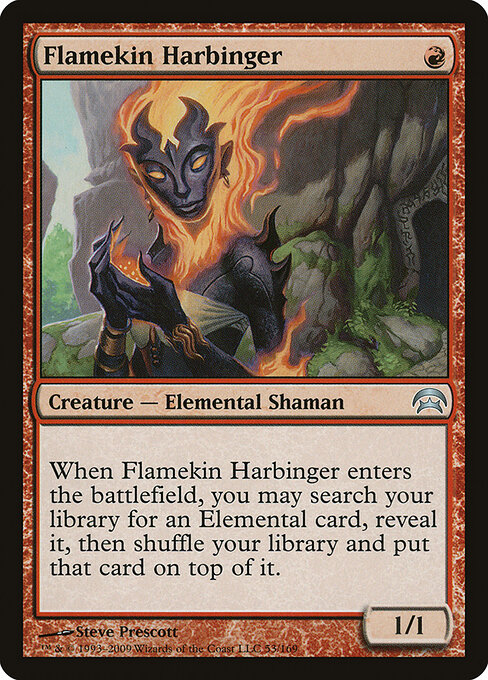 Flamekin Harbinger card art