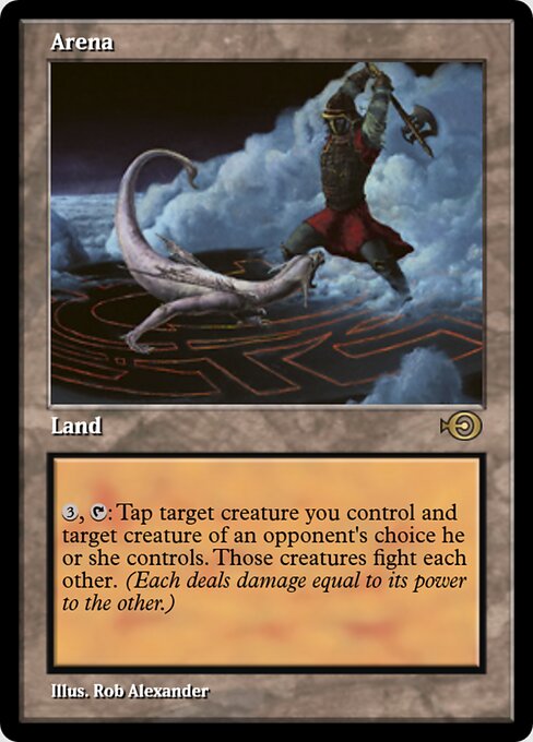 Arena card art