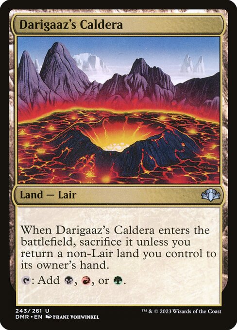Darigaaz's Caldera card art