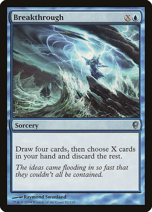 Breakthrough card art