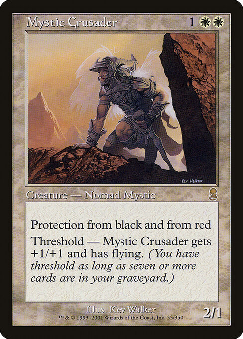 Mystic Crusader card art