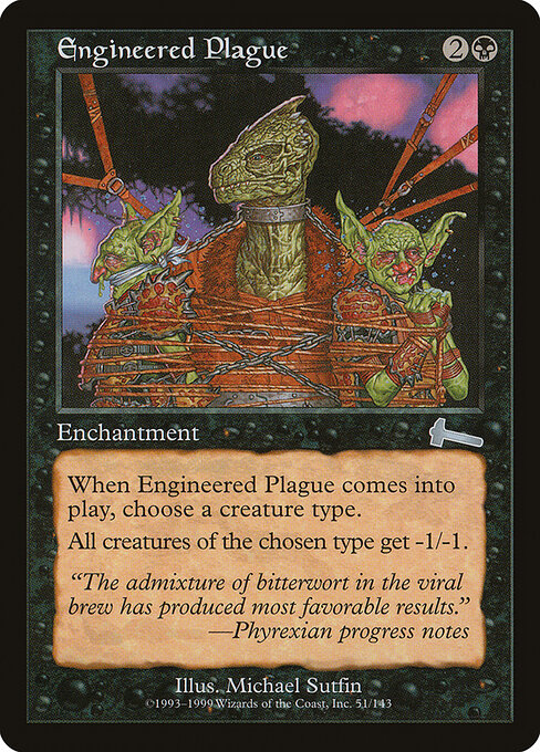 Engineered Plague card art