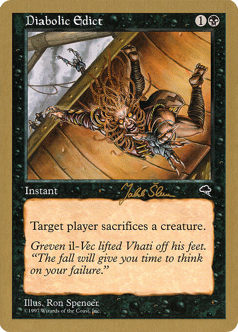 Diabolic Edict card art
