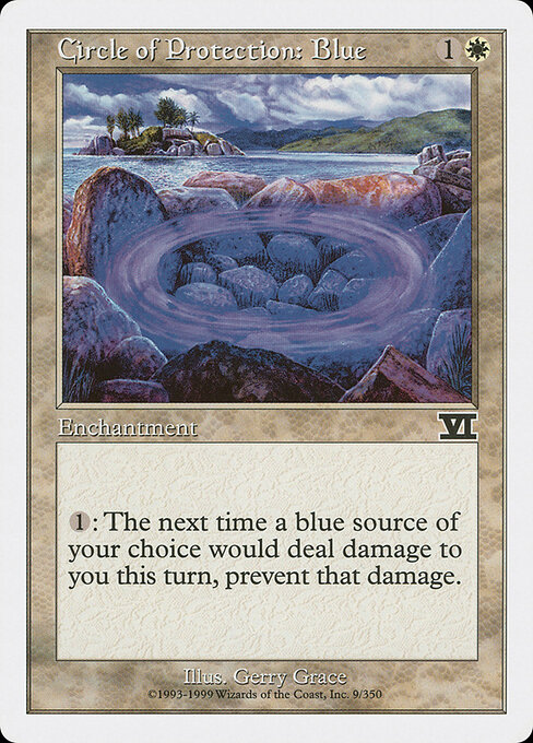 Circle of Protection: Blue card art